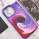 Шкіряний чохол Colour Splash with MagSafe для Apple iPhone 14 Pro Max (6.7") Purple / Pink