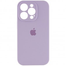 Чохол Silicone Case Full Camera Protective (AA) для Apple iPhone 15 Pro Max (6.7") Бузковий / Lilac