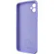Чохол Silicone Cover Lakshmi Full Camera (AAA) для Samsung Galaxy A04e Бузковий / Dasheen
