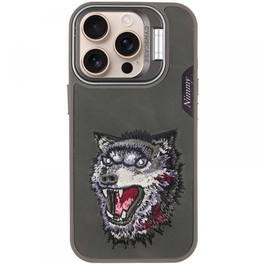 TPU+PC чохол Friends для Apple iPhone 16 Pro (6.3") Grey Wolf