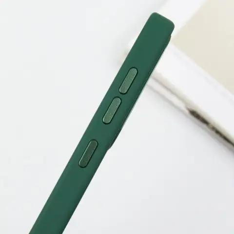 TPU чохол Bonbon Metal Style для Samsung Galaxy S23 Зелений / Pine green