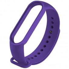 Силіконовий ремінець для Xiaomi Mi Band 5 / 6 Фіолетовий / Purple