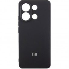 Чохол Silicone Cover Lakshmi Full Camera (AA) with logo для Xiaomi Redmi Note 13 5G Чорний / Black