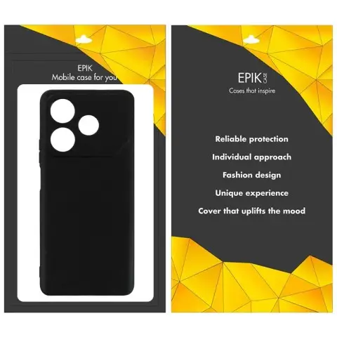 Чохол TPU Epik Black Full Camera для TECNO Pova 6 Neo (LI6) Чорний