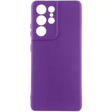 Чехол TPU GETMAN Liquid Silk Full Camera для Samsung Galaxy S22 Ultra