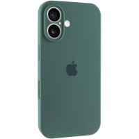 Чохол Silicone Case Full Camera Protective (AA) для Apple iPhone 16 Plus (6.7") Зелений / Pine green