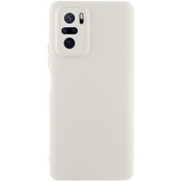 Чохол Silicone Cover Lakshmi Full Camera (AAA) для Xiaomi Redmi Note 10 / Note 10s / Poco M5s Білий / White