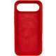 Чохол Silicone Case Full Protective (AA) V2 with MagSafe для Apple iPhone 17 Air (6.5") Червоний / Red