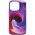 Шкіряний чохол Colour Splash with MagSafe для Apple iPhone 14 Pro Max (6.7") Purple / Pink