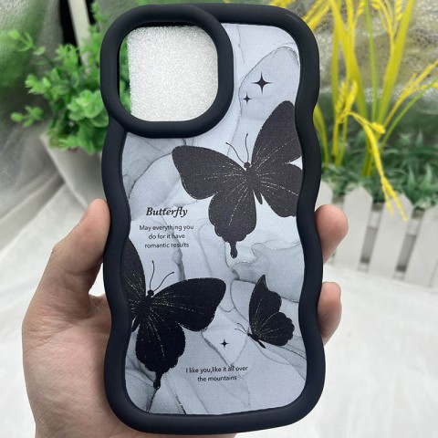 Чохол TPU Cloudy Pictures для Apple iPhone 11 Pro (5.8") Butterflies