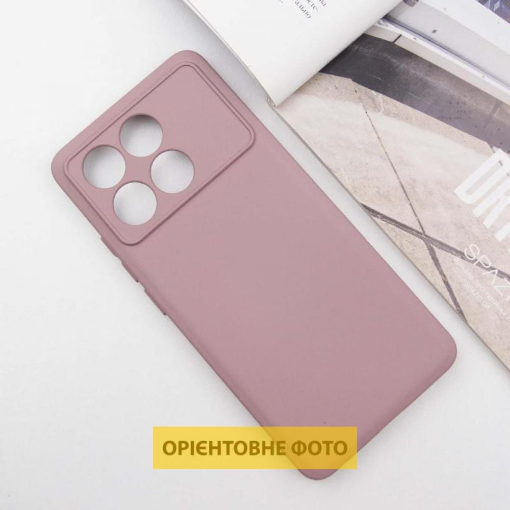 Чохол TPU GETMAN Liquid Silk Full Camera для Xiaomi Poco X6 / Note 13 Pro 5G Рожевий / Pink Sand