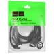 Дата кабель Hoco US11 VGA male to VGA male HD (1m) Black Дата кабель Hoco US11 VGA male to VGA male HD (1m) Black