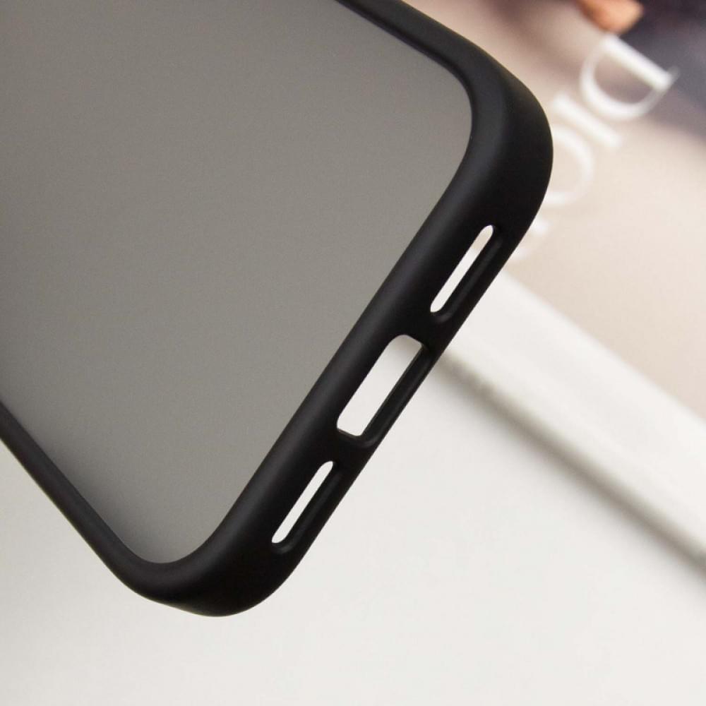 TPU+PC чехол Metal Buttons для Apple iPhone 16 Pro (6.3")