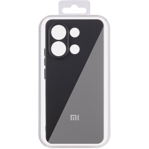 Чохол Silicone Cover Lakshmi Full Camera (AA) with logo для Xiaomi Redmi Note 13 5G Чорний / Black