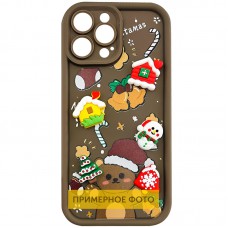 Чохол TPU Christmas Toys для Samsung Galaxy A35 Brown