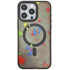 Чохол TPU+PC Flush with MagSafe для Apple iPhone 12 Pro / 12 (6.1") Titanium black