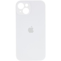 Чохол Silicone Case Full Camera Protective (AA) для Apple iPhone 15 (6.1") Білий / White