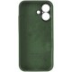Чохол Silicone Case Full Camera Protective (AA) для Apple iPhone 16 Plus (6.7") Зелений / Cyprus Green