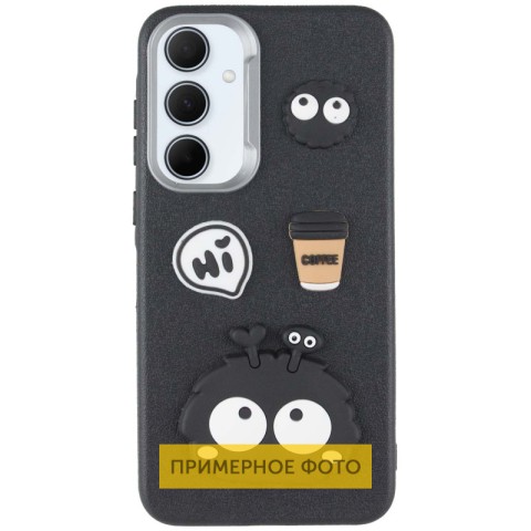 Чохол TPU Leather Toys для Xiaomi Redmi Note 13 4G Monster / Black