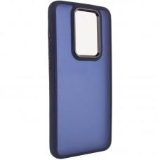 Чохол TPU+PC Lyon Frosted для Xiaomi Redmi Note 9 / Redmi 10X Navy Blue