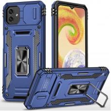 Ударостійкий чохол Camshield Army Ring для Samsung Galaxy A06 Синій / Navy