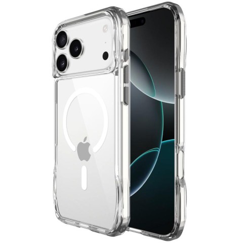 Чохол TPU Space Octagon with MagSafe для Apple iPhone 17 Pro Max (6.9") Clear