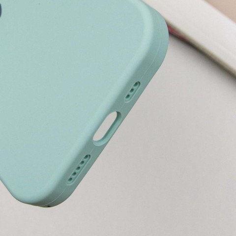 Чохол Silicone Case Full Protective (AA) для Apple iPhone 15 Pro (6.1") Бірюзовий / Beryl