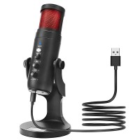 Мікрофон конденсаторний для гейминга JMARY MC-PW9 Black