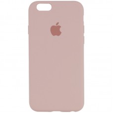 Чохол Silicone Case Full Protective (AA) для Apple iPhone 6/6s (4.7") Рожевий / Pink Sand