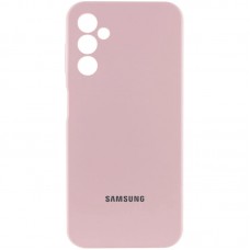 Чохол Silicone Cover Lakshmi Full Camera (AA) with logo для Samsung Galaxy A16 4G/5G Рожевий / Pink Sand