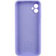 Чохол Silicone Cover Lakshmi Full Camera (AA) для Samsung Galaxy A05 Бузковий / Dasheen
