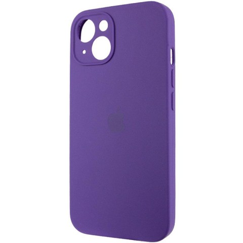 Чохол Silicone Case Full Camera Protective (AA) для Apple iPhone 14 (6.1") Фіолетовий / Amethyst
