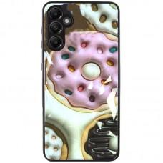TPU+PC чохол Prisma Fluffie для Samsung Galaxy A35 Donut