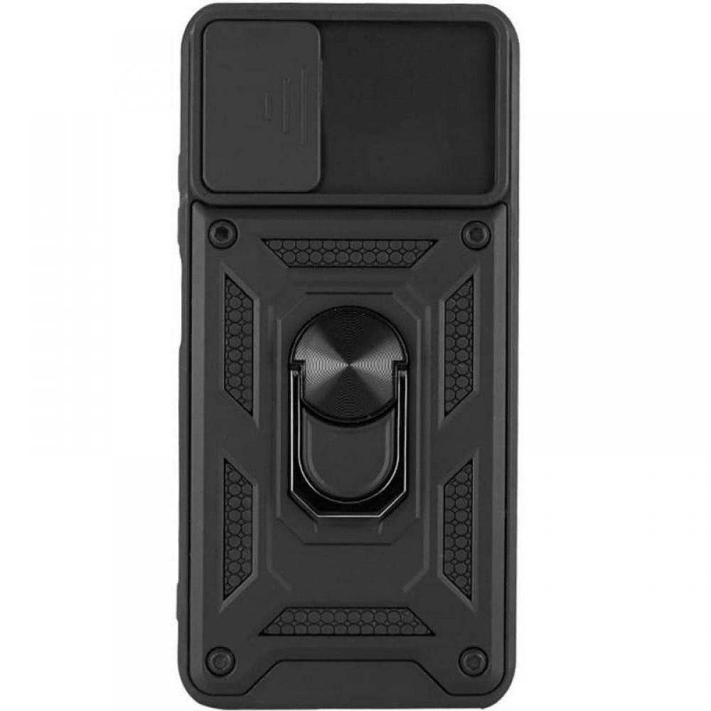Чохол Ummi Camshield Serge Ring для Xiaomi Redmi Note 11 Pro 4G/5G/Note 11E Pro/ 12 Pro 4G Чорний