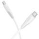 Дата кабель Borofone BX119 New Type-C to Type-C 60W (1m) White