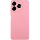 Чохол TPU GETMAN Liquid Silk Full Camera для ZTE Nubia V60 Рожевий / Pink