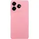 Чохол TPU GETMAN Liquid Silk Full Camera для ZTE Nubia V60 Рожевий / Pink