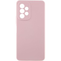 Чохол Silicone Cover Lakshmi Full Camera (AAA) для Samsung Galaxy A13 4G Рожевий / Pink Sand