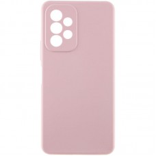Чохол Silicone Cover Lakshmi Full Camera (AAA) для Samsung Galaxy A13 4G Рожевий / Pink Sand