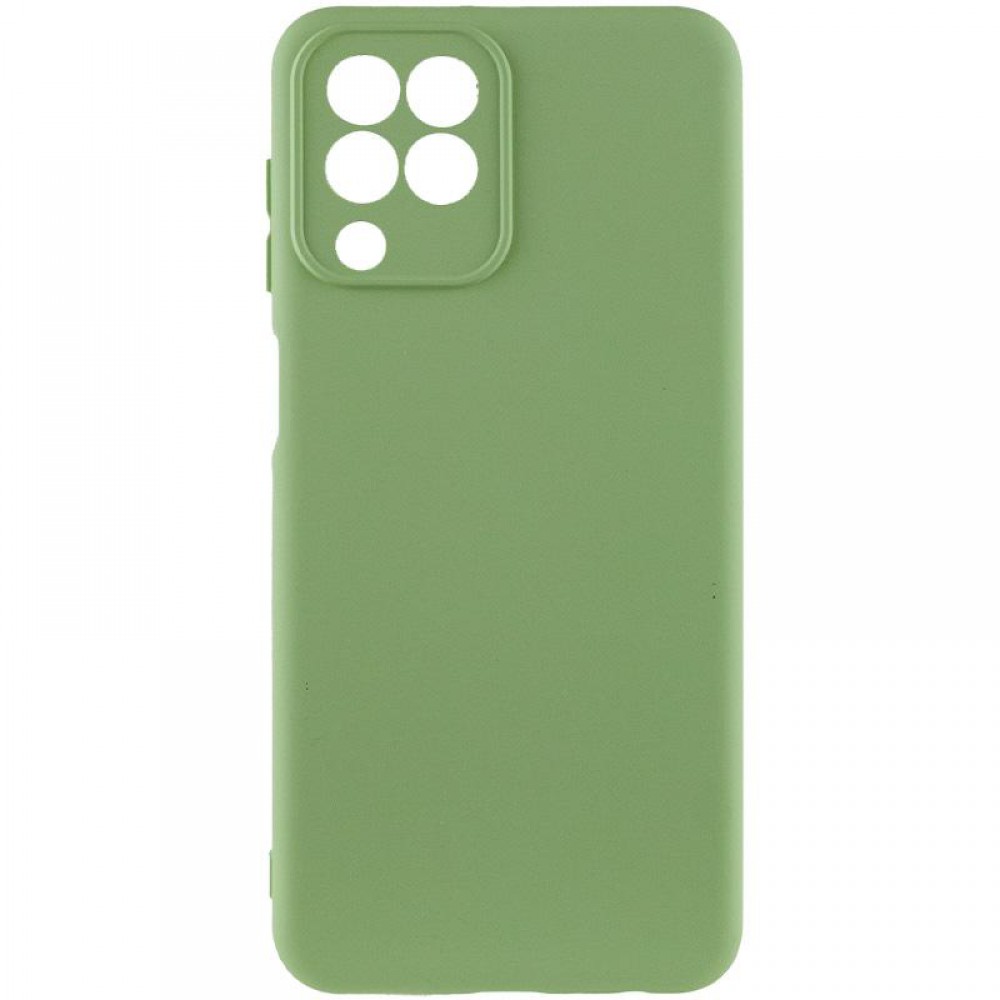 Чохол TPU GETMAN Liquid Silk Full Camera для Samsung Galaxy M33 5G Зелений / Pistachio
