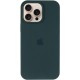 Чохол Silicone Case Full Protective (AA) для Apple iPhone 14 Pro Max (6.7") Зелений / Forest green
