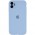 Чохол Silicone Case Full Camera Protective (AA) для Apple iPhone 12 (6.1") Блакитний / Lilac Blue