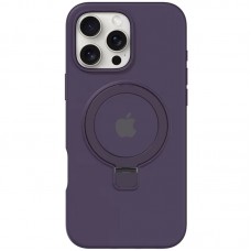 Чохол Silicone Case Full Protective with Ring для Apple iPhone 16 Pro (6.3") Purple