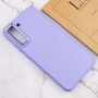 TPU чохол Bonbon Metal Style для Samsung Galaxy S21 FE Бузковий / Dasheen