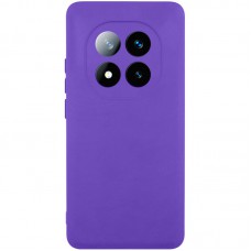 Чохол Silicone Cover Lakshmi Full Camera (AAA) для Xiaomi Redmi Note 14 Pro 4G Фіолетовий / Amethyst