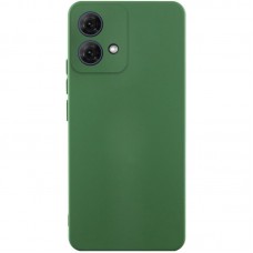 Чохол Silicone Cover Ummi Lakshmi Full Camera (AA) для Motorola Moto G84 Зелений / Dark green