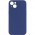 Чохол Silicone Case Full Camera Protective (AA) NO LOGO для Apple iPhone 13 (6.1") Синій / Deep navy