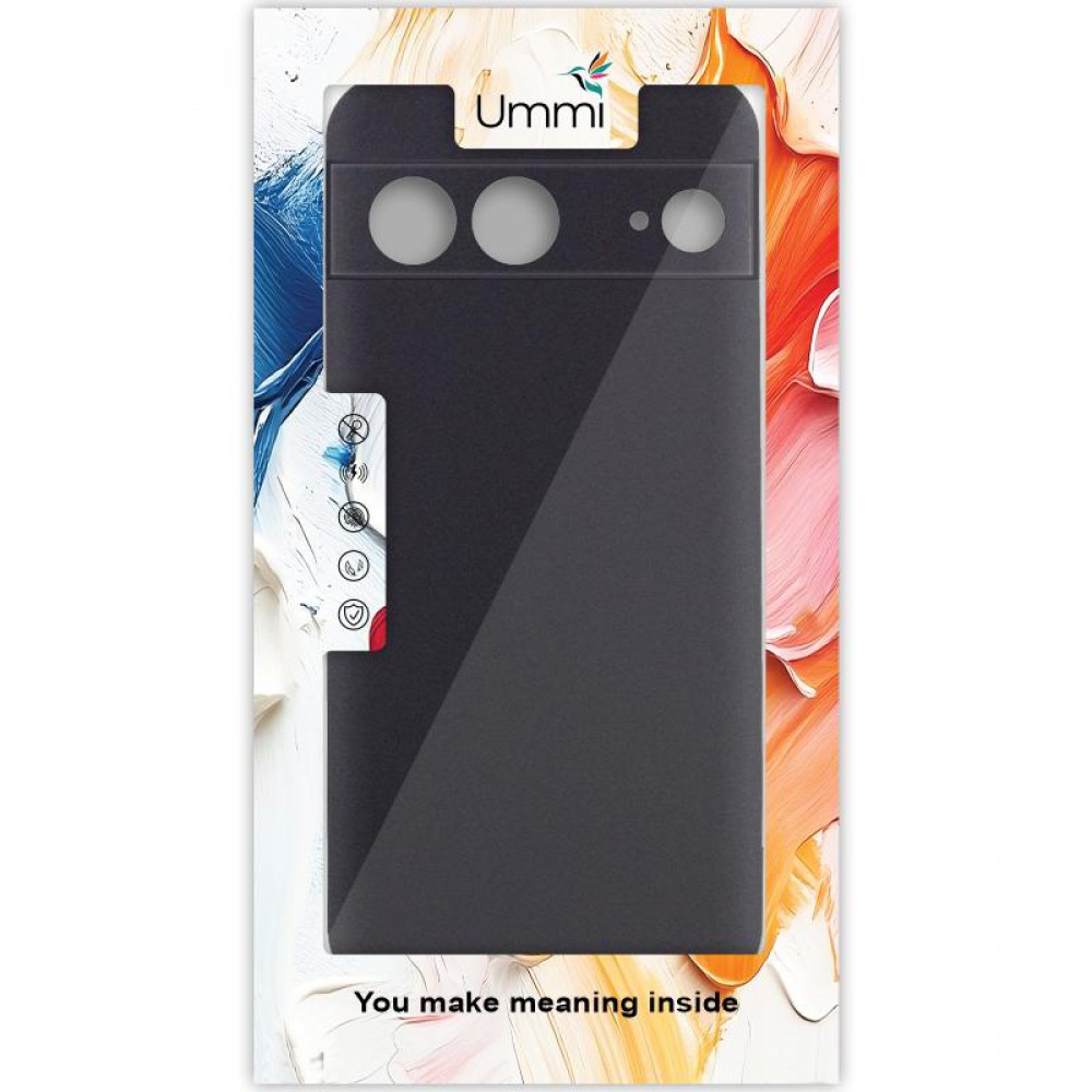 Чохол Silicone Cover Ummi Lakshmi Full Camera (AA) для Google Pixel 8 Чорний / Black
