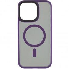 TPU+PC чехол Metal Buttons with MagSafe для Apple iPhone 15 Pro Max (6.7")