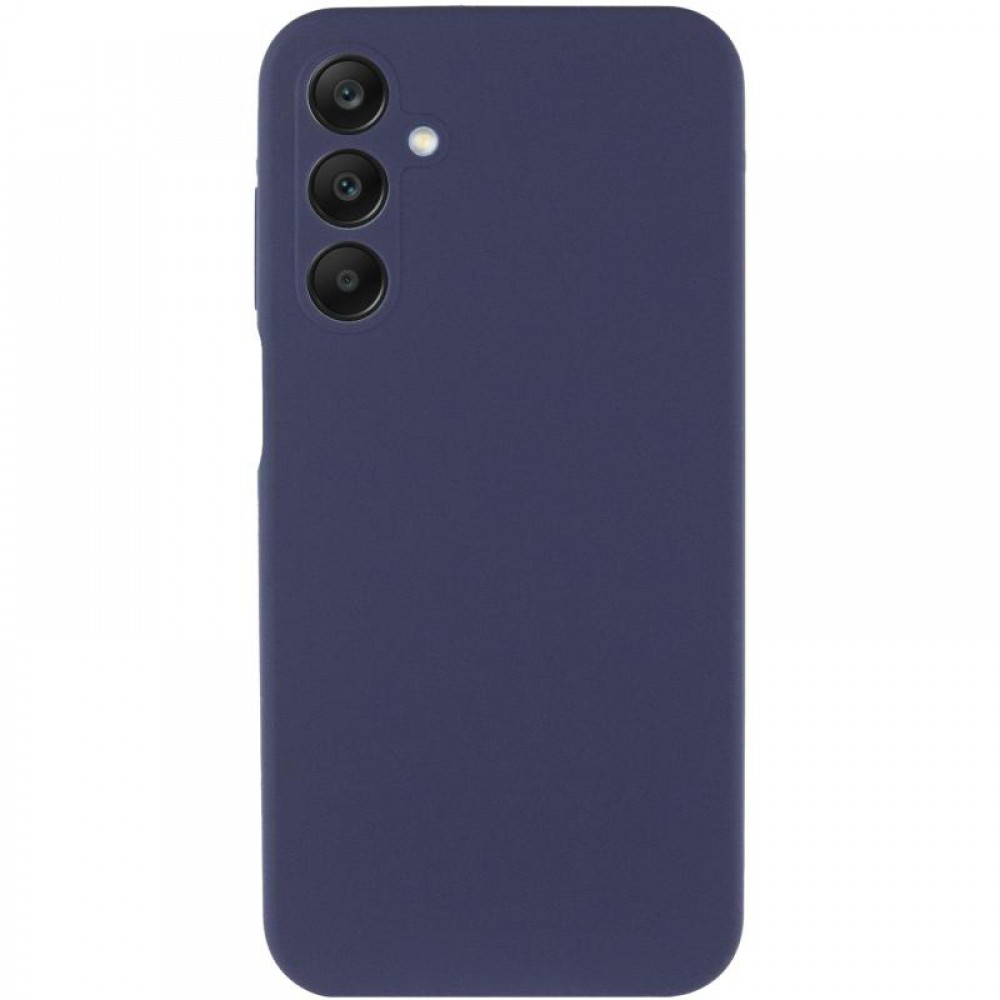 Чохол Silicone Cover Ummi Lakshmi Full Camera (AA) для Samsung Galaxy A16 4G/5G Синій / Midnight Blue